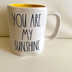 RAE DUNN You Are My Sunshine Coffee Mug NEW!!
